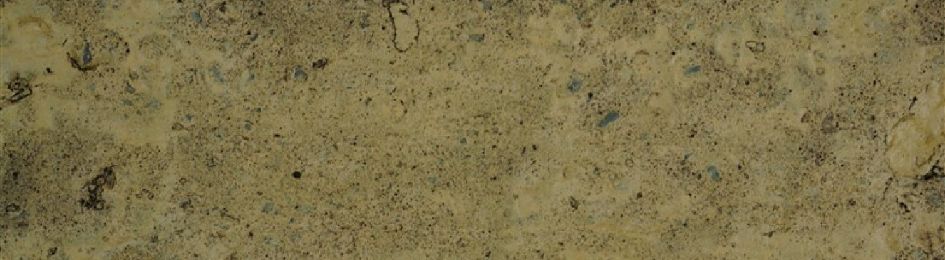 Landscape in Ochre 15.5 x 26 cm, Acrylic & oil on cement slate